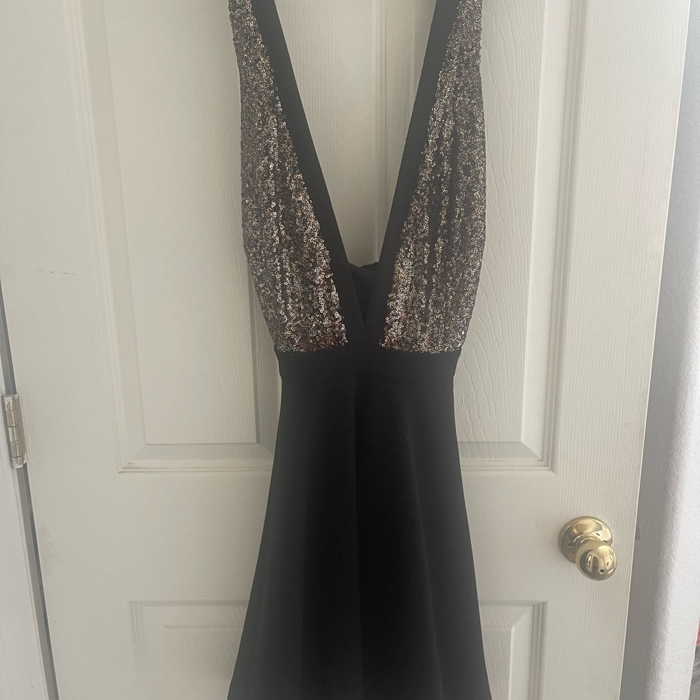 Mebon mini sequin dress